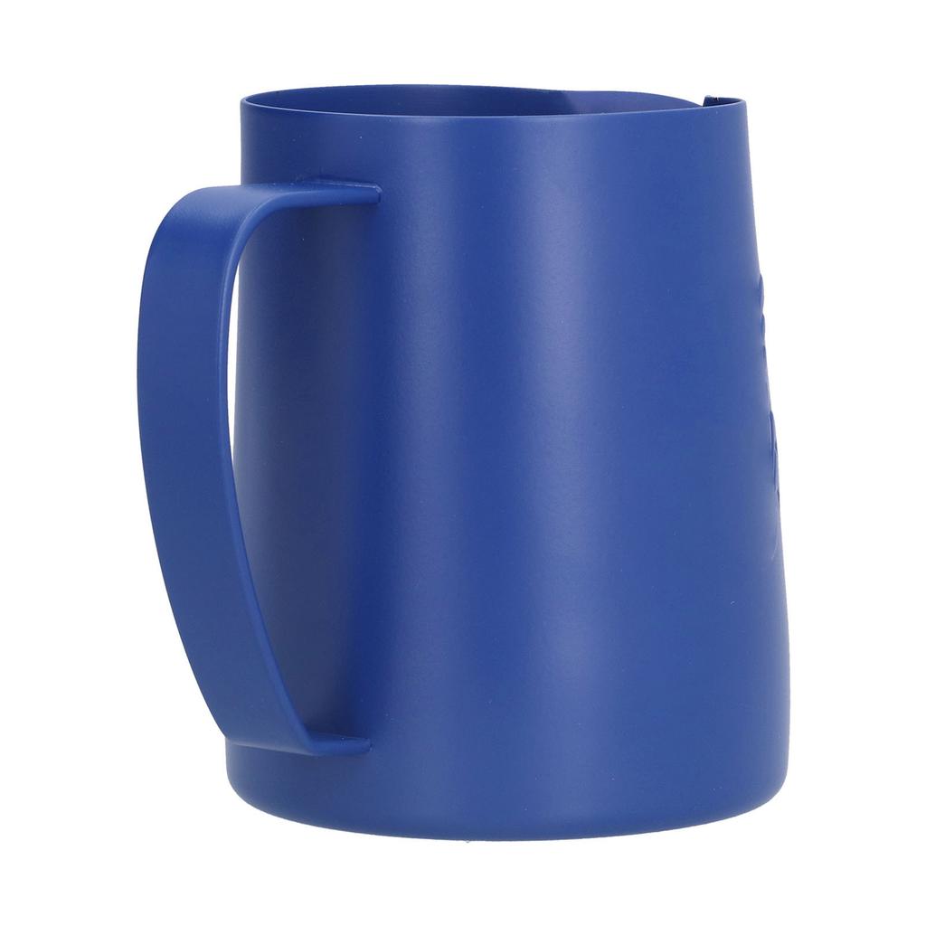 Nerezová konvička na kávu šálek na napěnění mléka s výlevkou proti odkapávání do kuchyně(400 ml )