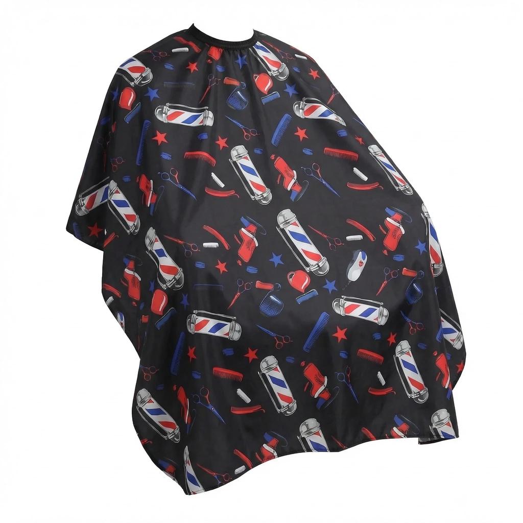 Hairdressing Cape for the Salon, Large, Haircut, 140x155, Buckle