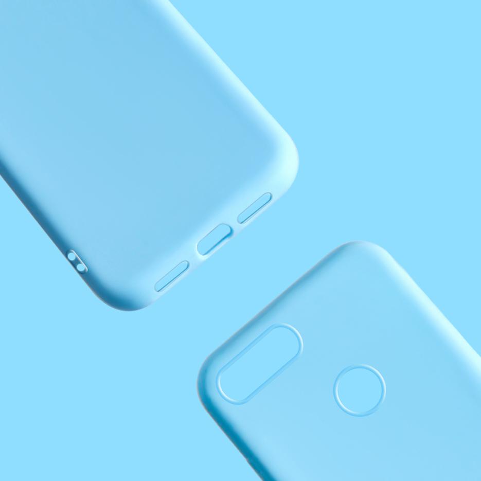 Custodia Morbida Per Xiaomi Mi 8 Lite Custodia Mi8 Lite Carina Color Caramella Pura Custodie Per Telefono Per Xiaomi Mi 8 Lite 8Lite Cover Posteriore Paraurti Antiurto