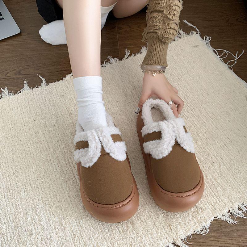 Internet celebrity popular comfortable bag head slippers women's season non-slip warm bag head slippers women