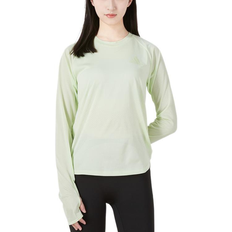 Adidas Raglan Sleeve T Shirt Women's Light Green HB9318