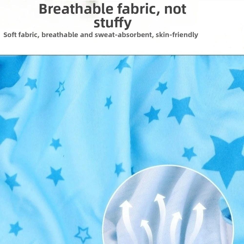 Cartoon Print Pet Physiological Pants Adjustable Dog Sanitary Pants  for Dogs Puppy