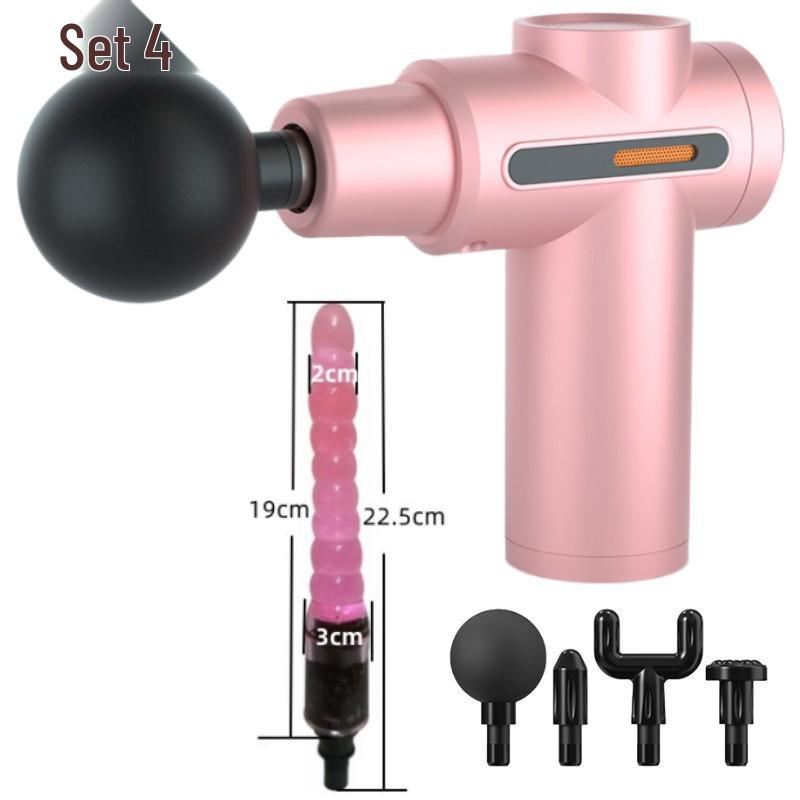 Silicone Adapter Replacement for Electric Fascia Massage Gun - Universal Head for Men & Women.