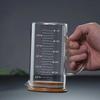 250/350/500/1000ml Glass Measuring Cup with Lid Heat-resistant with Scales Laboratory Beaker Handle Measuring Mug