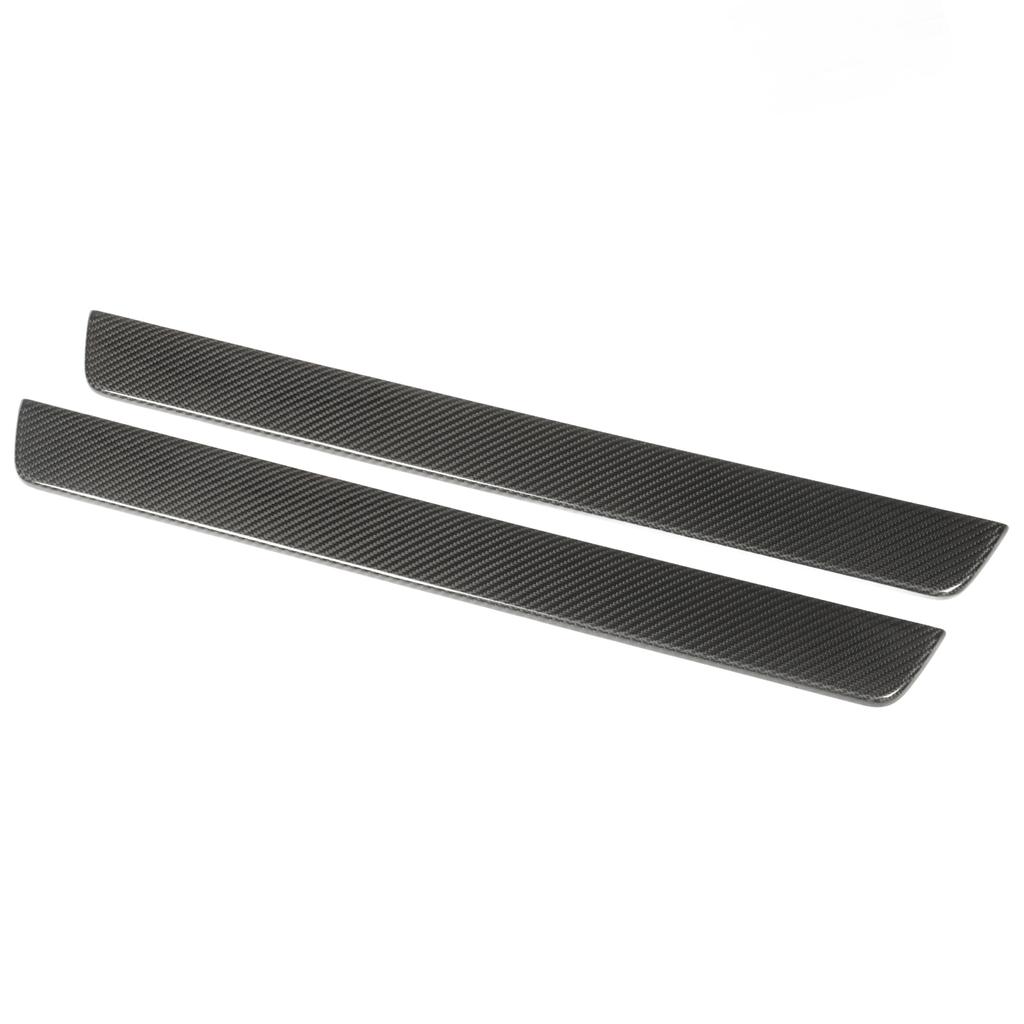 2Pcs Door Sill Plate Protectors Carbon Fiber UV Resistant Replacement for Subaru BRZ 2022 and Up
