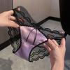 Ladies Summer Sexy Lace Satin Comfortable Breathable Triangle Panties