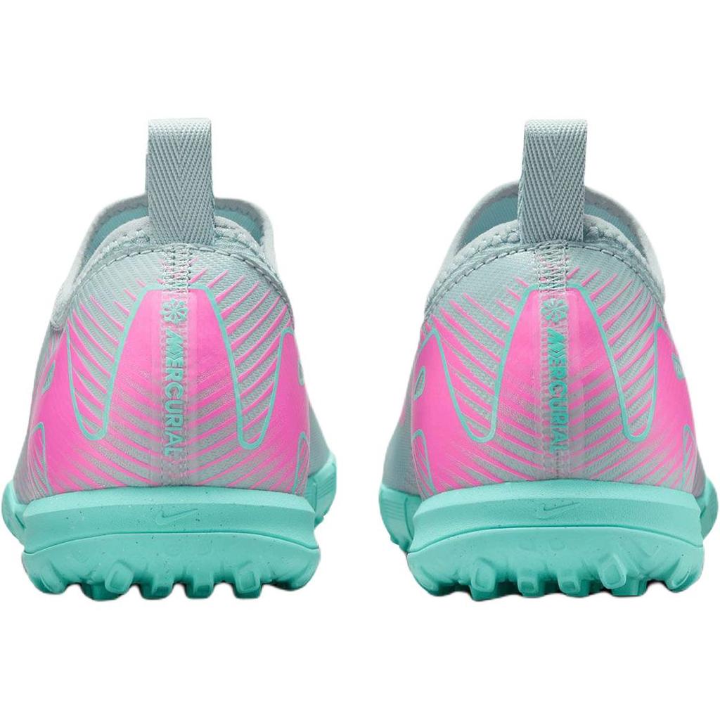 Nike Mercurial Vapor 16 Academy Zoom Comfortable Soft Durable Low-Top Soccer Shoes Kids sneaker Gray-Green Purple FQ8284-301