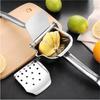Heavy-Duty Metal Lemon Squeezer -Easy Manual Citrus Press Juicer Ergonomic & Durable for Fresh Juice Apple Juicer For Restaurant