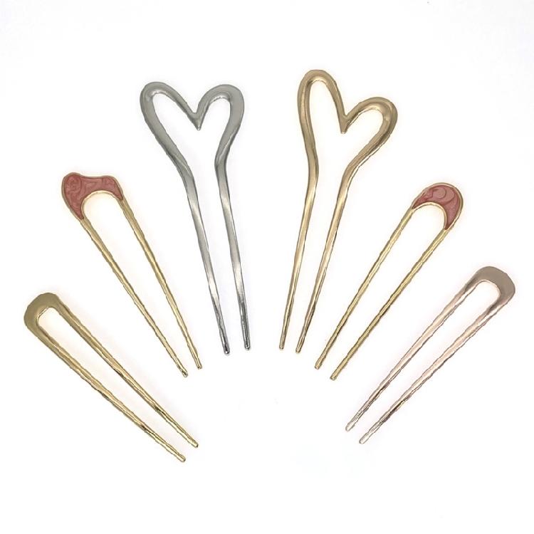 Unique Shape French Hair Pins Hairpieces Large Hair Clip Hair Ornament For Women Offering Vintage And Modern Looks