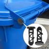 Kunststoff-Deckel-Scharnierstifte für 240L Für Mülltonnen Geeignet für Haushalts- und Gewerbemülltonnen mit Rädern 2 oder 6 Stück