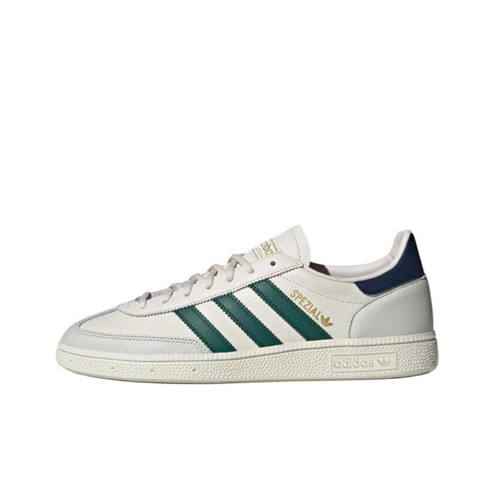 adidas Handbol Spezial Tebeşir Kolej Yeşili İndigo Üniseks Spor Ayakkabı Krem Tebeşir Beyazı Gece İndigo JH5451