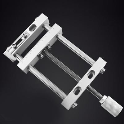 4" Furadeira Morsa Pinças Planas Grampos para Metalurgia Multiuso Mini Bancada Morsa de Mandíbula Paralela para