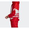 Adidas Originals Big Trefoil Stripe Logo Hoodie Men Sportswear Red FM7076
