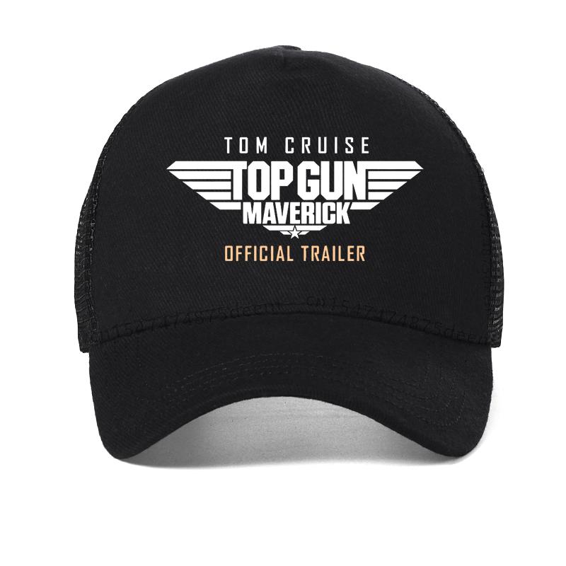 Top Gun 2 Maverick Atmungsaktives Baseball Cap Unisex Summer Men Cool Mesh Tikka Hats Unisex Adjustable Snapback Hat Casquette
