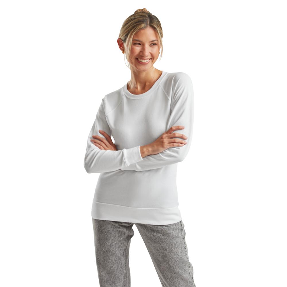 Fruit of the Loom Womens/Ladies Lightweight Raglan Sweatshirt