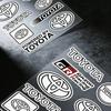FOR TOYOTA TRO Waterproof Reflective Scratch Cover Sticker Universal Decor Decal For Car Motorcycle Helmet Refrigerator