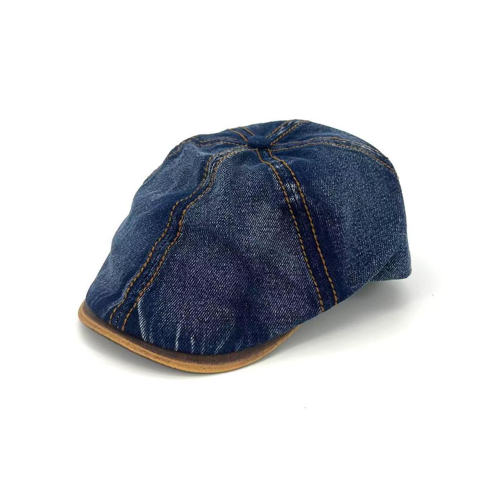 Women's Trendy Retro Denim Flat Cap - Newsboy/Beret Style Hat 2026