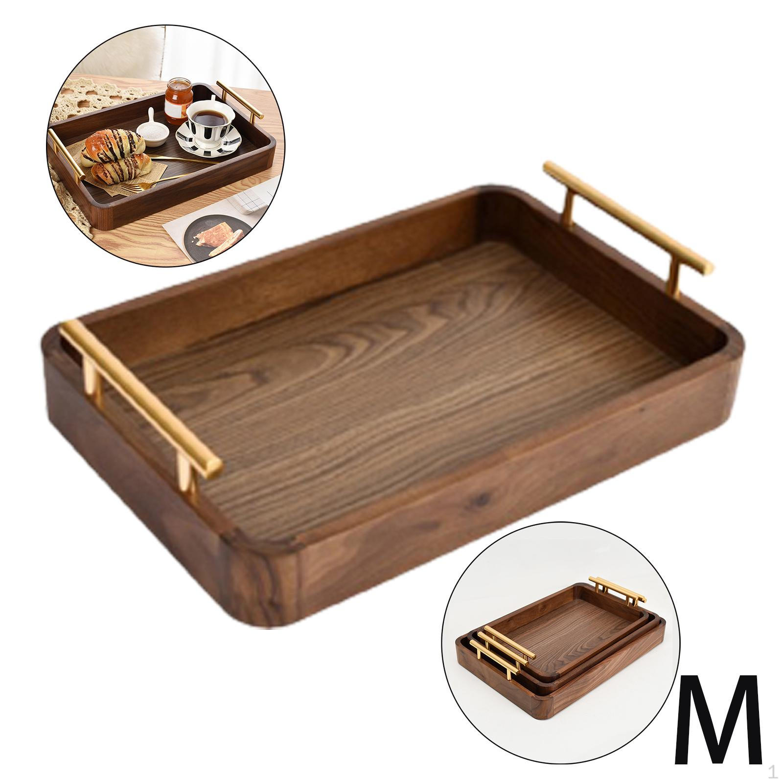 Table Plate Rectangle Tray for Restaurant Dessert Dinner M