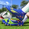 Pomarańczowe Męskie Buty Piłkarskie na Boisko Wysoka Jakość FG/TF Męskie Trampki Futsalowe Meczowe Unisex Treningowe Buty Piłkarskie chuteira futsal