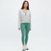 Uniqlo Solid Color UV Protection Zipper Hooded Sun Protection Jacket Women Jackets Light-Mist-Gray 444531-02
