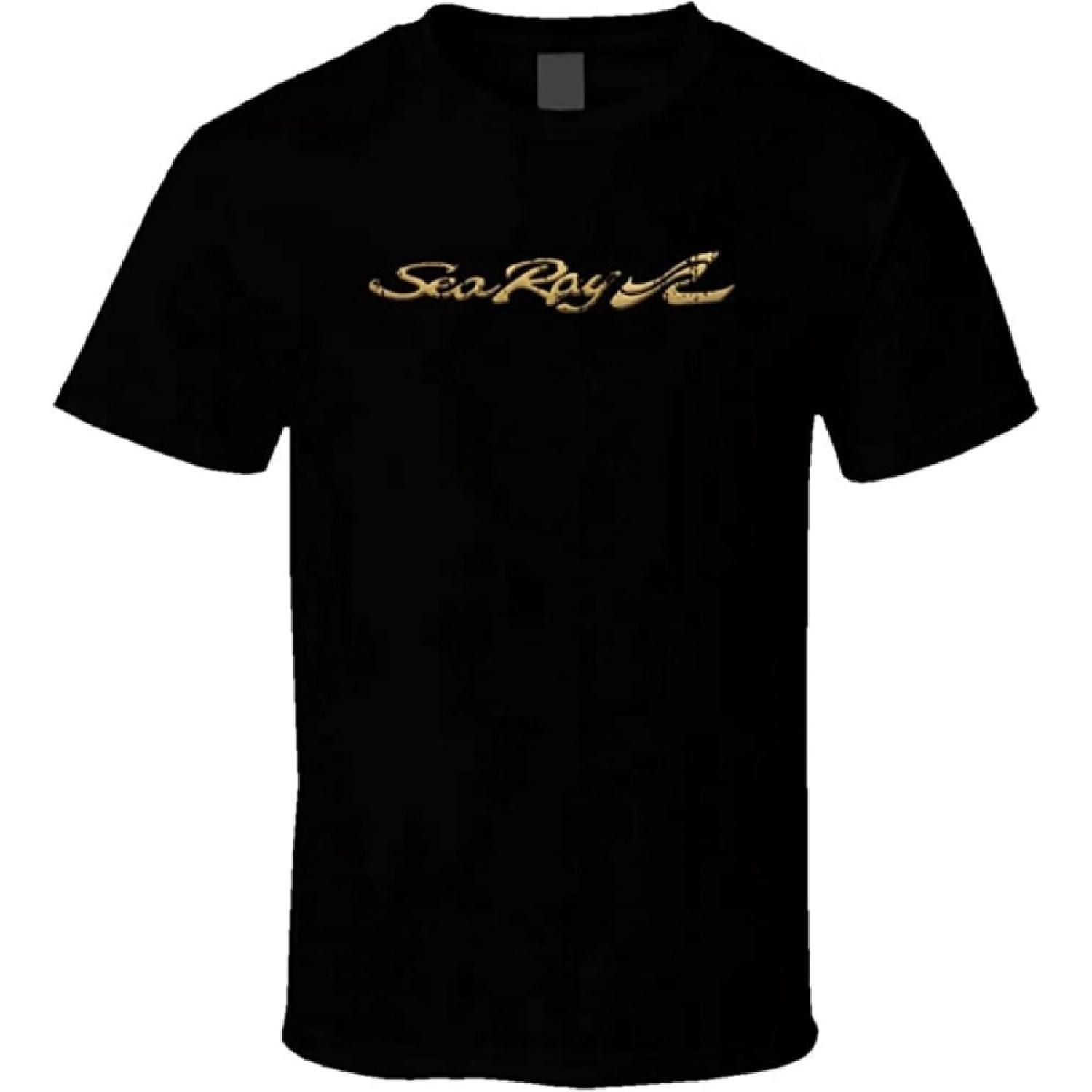 NOTEE Men s Sea Ray Boat Brand Marine Fathers Day Worn Look T-Shirts Black S разноцветный