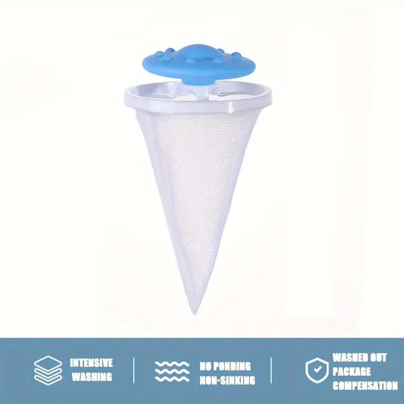 

Фильтр для стиральной машины с цветком сливы, сетчатая пряжа для удаления грязных волос, многоразовый шарик для стирки, ловушка для шерсти домашних животных, ворса для чистки одежды 1PCS синий