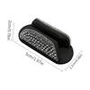 Lip Balm Holder for Car Silicone Non-Slip Adhesive Rhinestone Stand Upright Car Lipstick Holder for Girl Women Vehicles Visor