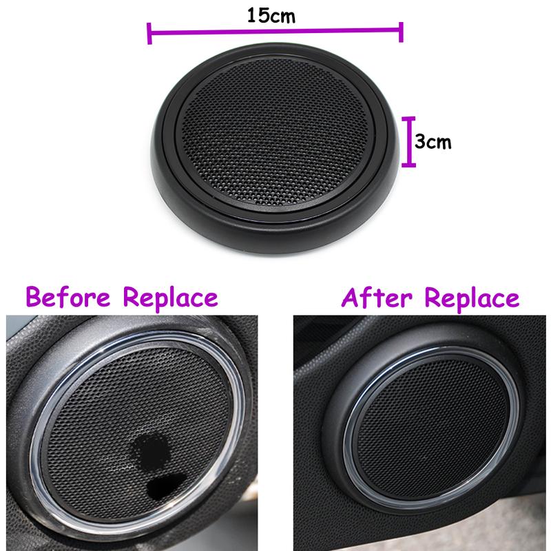 R55 R56 R57 R58 R59 Car Front Left Right Door Woofer Speaker Cover Grille Panel For Mini Clubman Hatchback Convertible Roadster