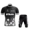 Bicycle Short-sleeved Suit Sweat-wicking Moisture-absorbing Race Riding Team Version New Strava