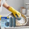 Steel Wool Soap Pads,Reusable Cuts Grease and Removes Rust- 10Pcs/Box