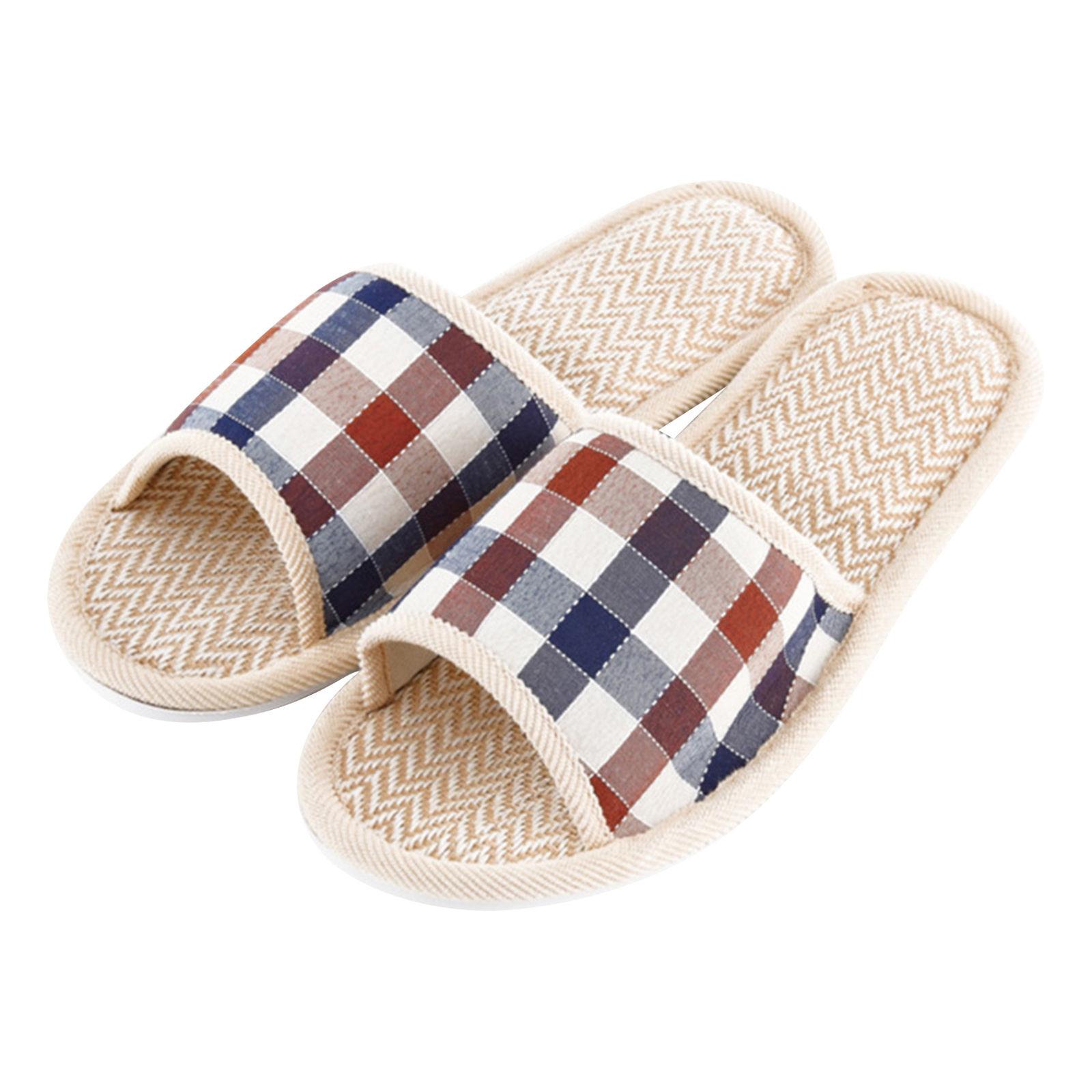 

Женские и мужские модные повседневные домашние тапочки для пар, домашние сандалии на плоской подошве 45-46