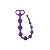 Anal Beads - Virgite - 10 Balls - Purple - Optimal Anal Stimulation