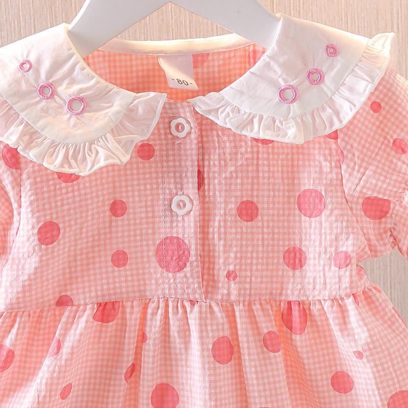 Summer Girls Prinss Dress Cute Baby Toddler Fashionable Infant Party Gown For Little Kids