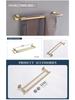 European Luxury Brass Bathroom Set: Knurled Towel Bar, Tissue Holder, Coat Hook, Toilet Brush, Soap Dispenser, Towel Ring.