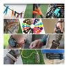 7 Core Paracord Set of 12 (3m X 12 Colors) High Strength Multi-purpose Rope for Setting Up Tarps and Tents DIY Crafts Outdoor Camping Gardening (12