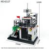 Yaman base 42127 military building model children's educational assembly small particle building blocks toy base, birthday gift.