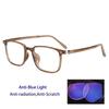 Square Anti Blue Light Reading Glasses Men Woman Prescription Glasses Optical Glasses Single Focus Presbyopic Glasses