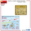 Miniart Scale Tempo A400 Reeferwagen Bakery Van Plastic Model Kit MA38066 1/35