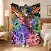 Monster Hunter Game Throw 240g Flannel Blanket, Suitable for Sofas, Beds, Offices,  Exquisite Gift Blankets