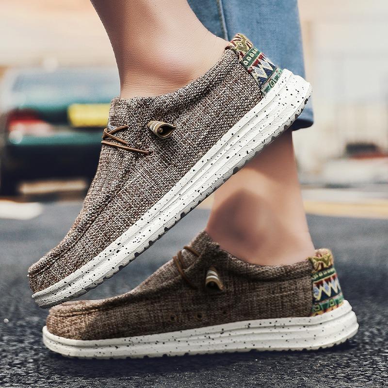 Couple Loafers, High-quality Casual Shoes, Men's and Women's Canvas Lightweight Cloth Shoes