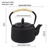 Pabei 1600ml Cast Iron Tea & Water Kettle