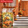 2D Flat - 2D Flat, Thanksgiving Autumn Truck Pumpkin Sunflower Garden Flag 1-28X40 Inch Outdoor Garden Flag Double-Sided Home Decoration Courtyard Dec