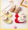 Cartoon Baby Shoes: Soft Sole, Fleece-Lined, Warm Cotton, Non-Slip, Anti-Drop, and Cold-Insulating for Boys & Girls