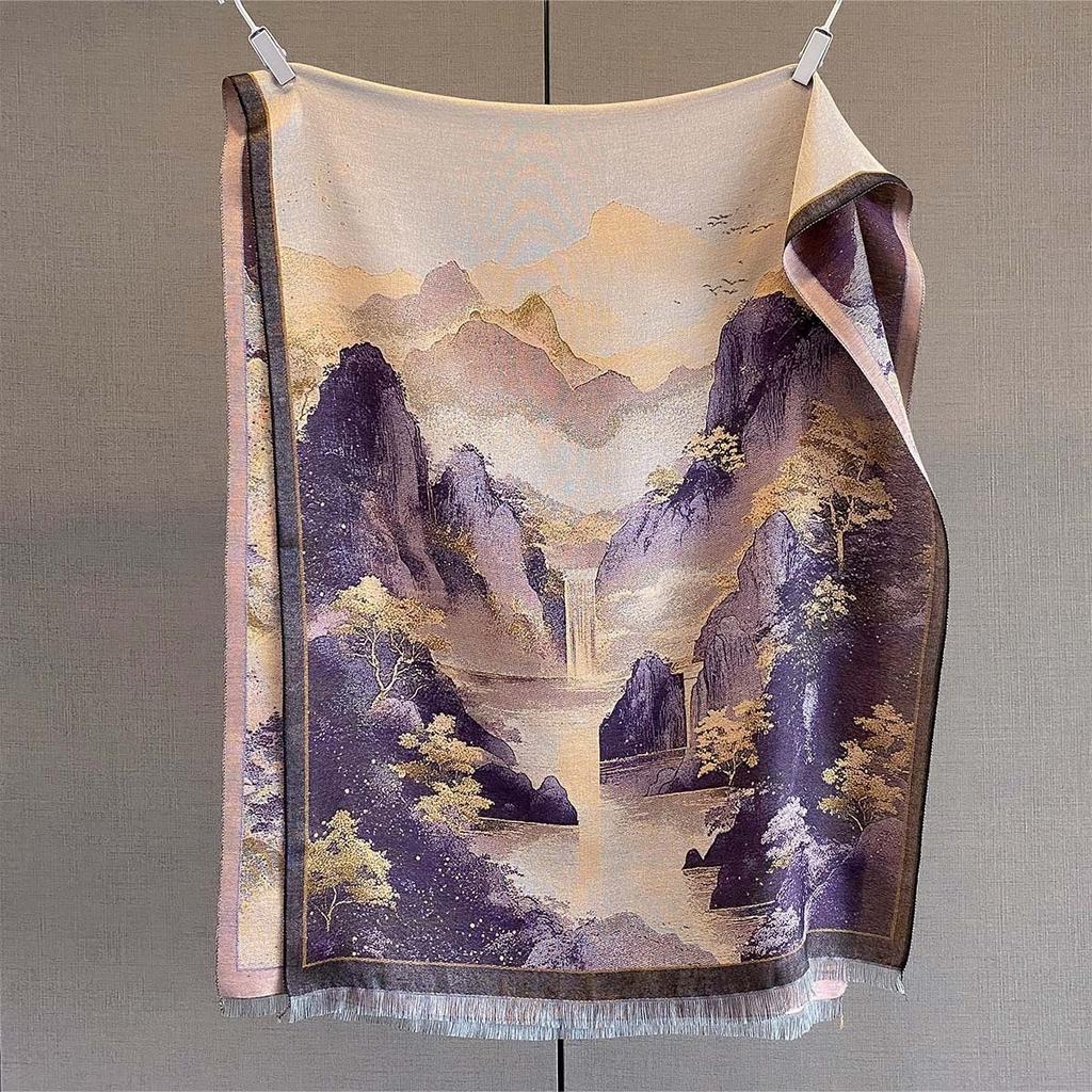 Thick Warm Scarves Cashmere Scarf Stoles Autumn Winter Women Luxury Quality Shawl Wrap Female Bufanda Poncho Echarpe Pashmina