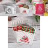 Christmas Packaging Gift Bags With Selfadhesive Closure For Holiday Cookies And Candies