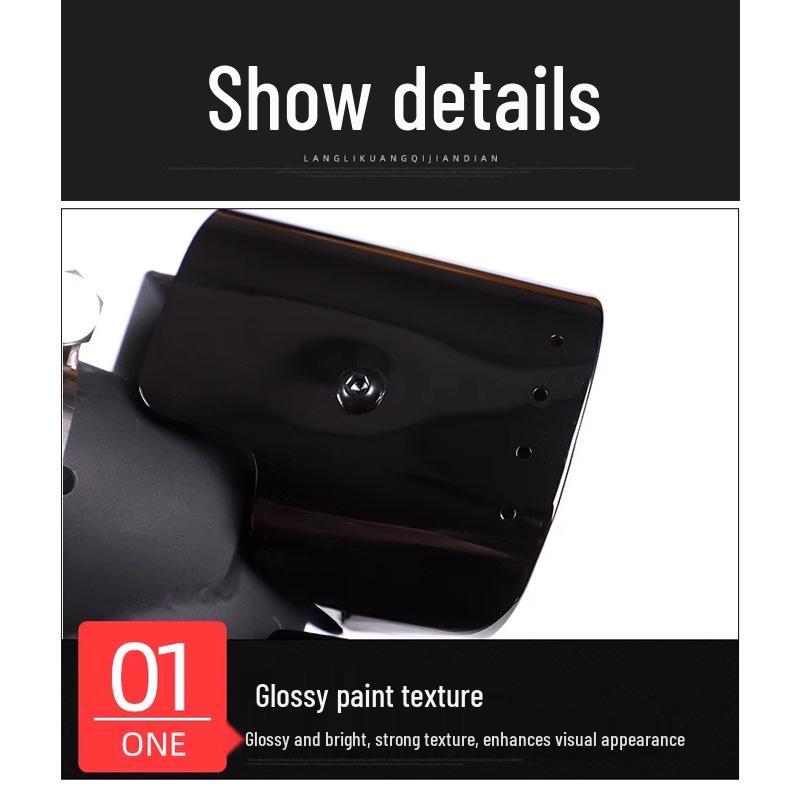 Kahn Quad Square Outlet Exhaust for 2020-2025 Land Rover Defender 90/110 Tailpipe Modification