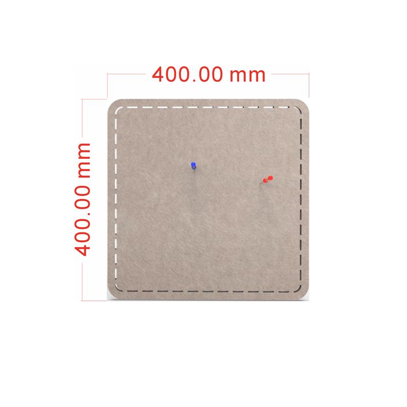 Self-Adhesive Felt Message Board & Photo Wall Stickers for Kindergarten