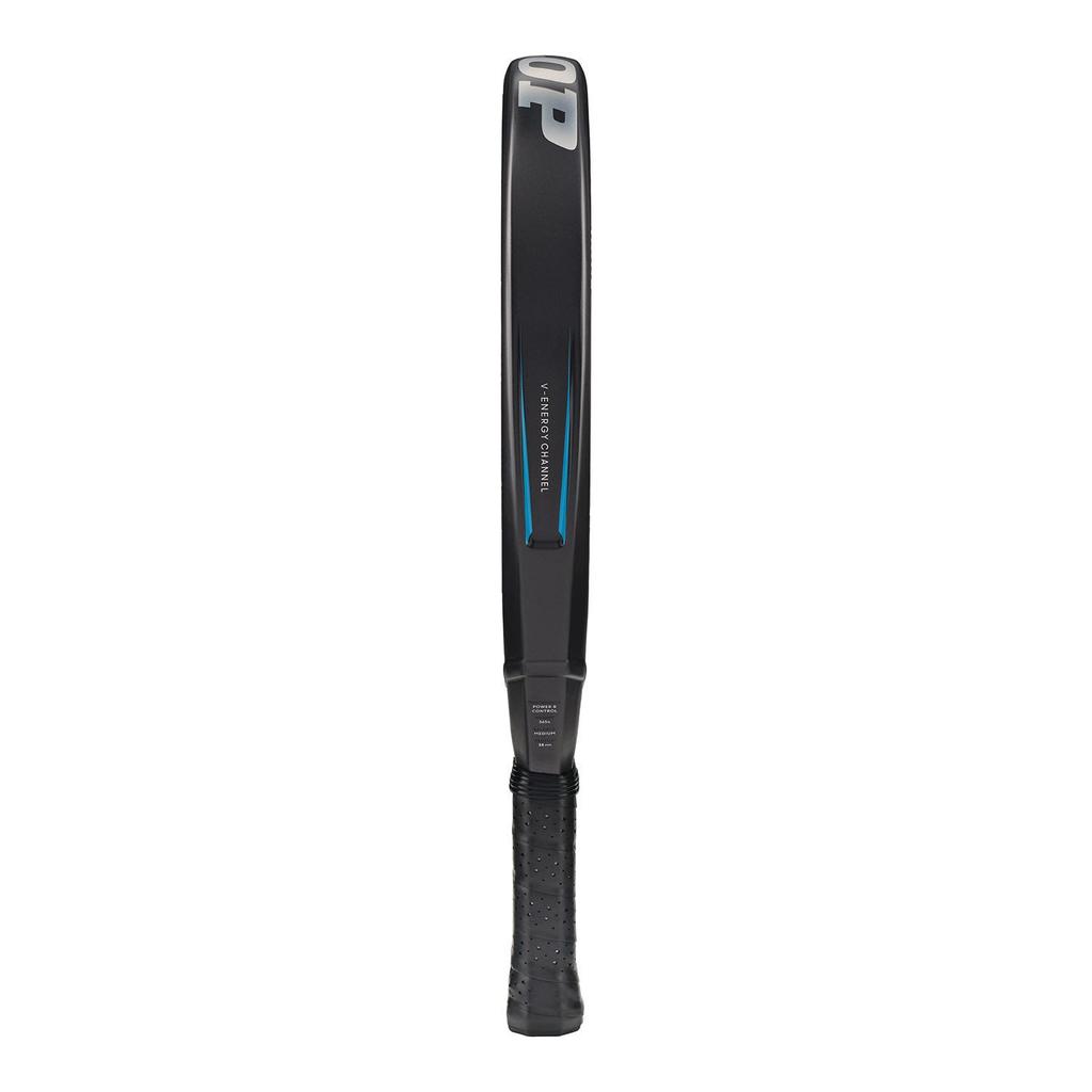 Dunlop FX Team Padel Racket 365g Gun Metal/Cyan/Metallic Silver