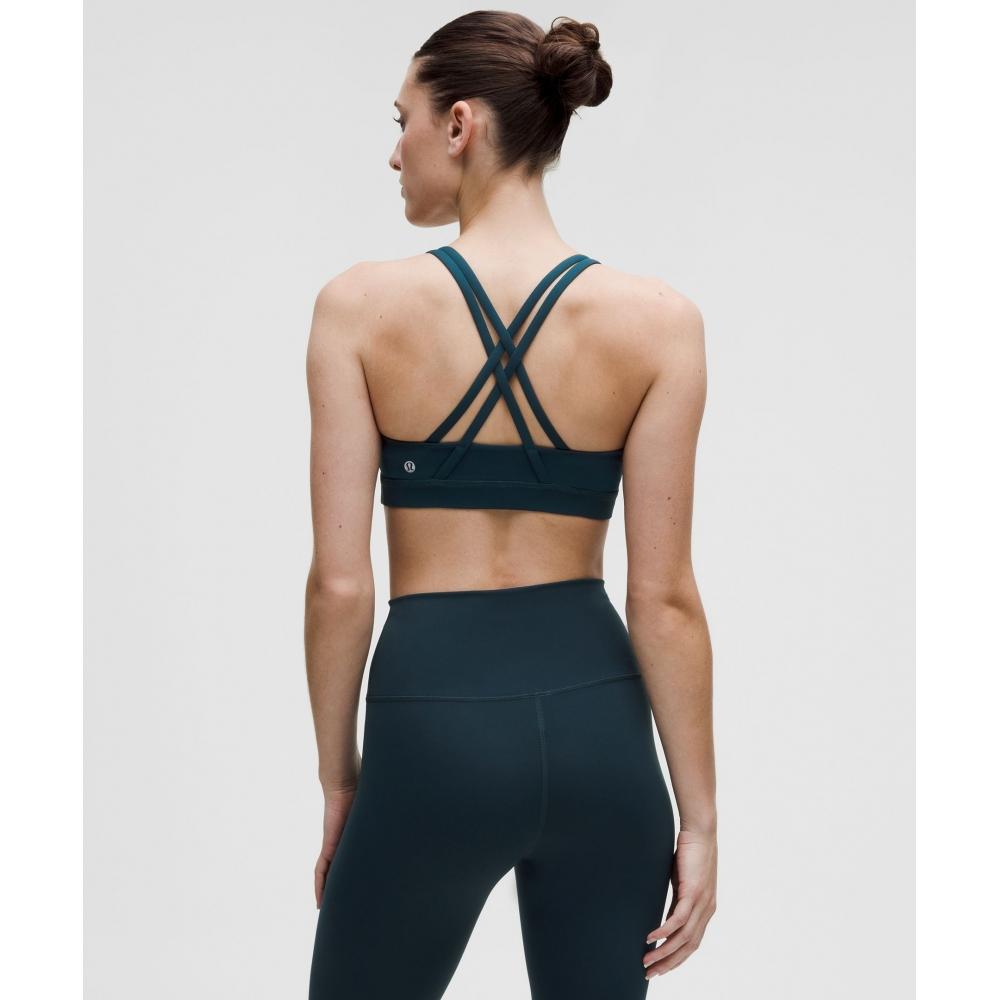 Lululemon Energy Bra  MeDium Support  B D Cups inDochine Blue