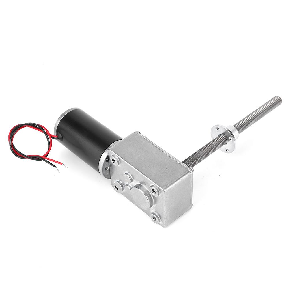 

Двигун Черв ячний Редуктор Високий Крутний Момент 8мм Гвинтовий Вал з Фланцем для Електричного Склопідйомника Передавальне Число 200